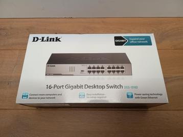 Netwerk Switch - D-Link DGS-1016D - NIEUW