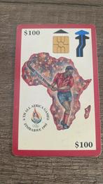 Telefoonkaart Zimbabwe, Verzamelen, Ophalen of Verzenden