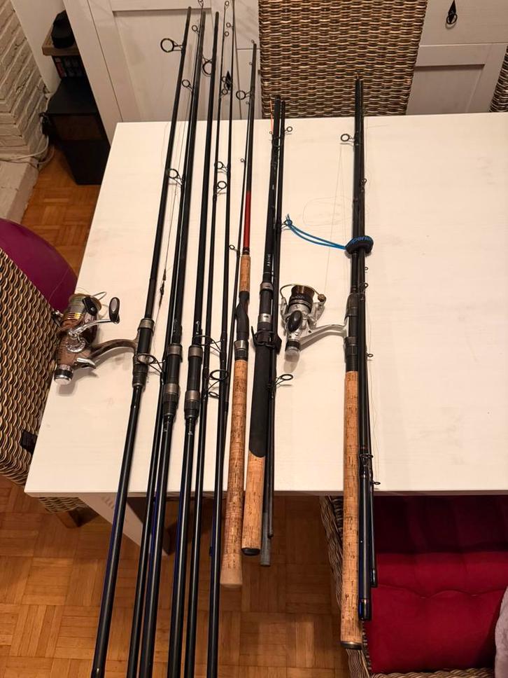 Gratis Hengels, Watersport en Boten, Hengelsport | Zeevissen, Gebruikt, Ophalen