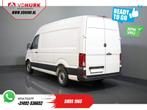 Volkswagen Crafter 35 2.0 TDI 140 pk DSG Aut. L3H3 BPM VRIJ!, Auto's, Automaat, Parkeersensor, Wit, Bedrijf