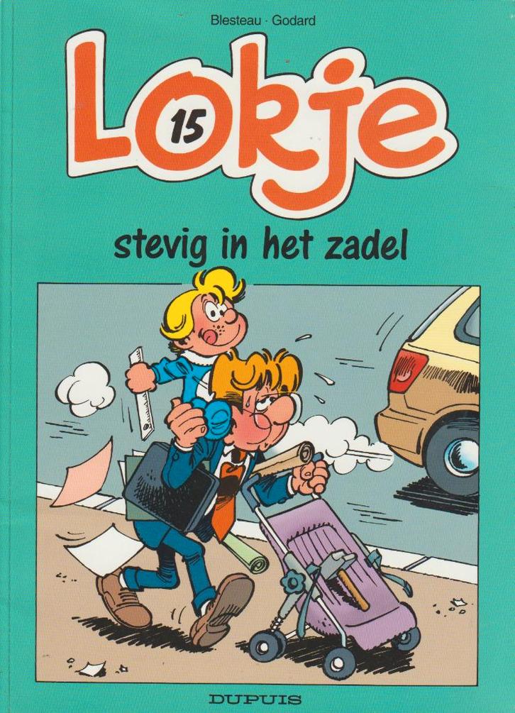 Strip - Lokje nr. 15 - Stevig in het zadel., Boeken, Stripverhalen, Verzenden