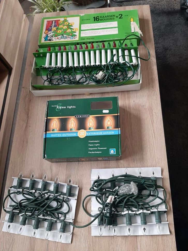 Nieuwe kerstlichtjes , kerstlampen voor binnen en buiten, Diversen, Kerst, Ophalen of Verzenden