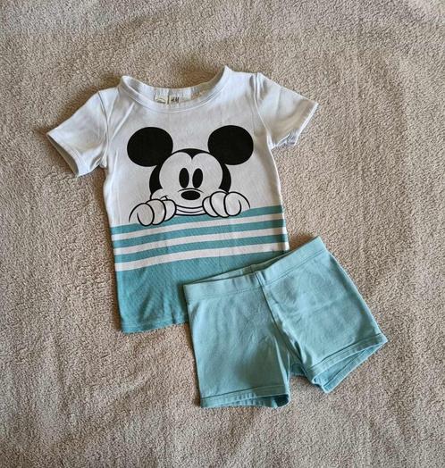 Set - Broek - T-shirt - 98/104 - Disney - H&M - Blauw - €2, Enfants & Bébés, Vêtements enfant | Taille 98, Utilisé, Garçon ou Fille