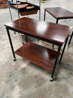 3 vintage roltafels, Ophalen, Gebruikt