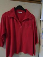 T-shirt T 44  Polo, Porté, Manches longues, Taille 42/44 (L), Rouge