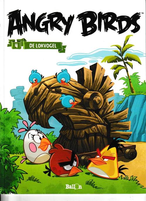 Strip : "Angry birds nr. 4 - De lokvogel"., Boeken, Stripverhalen, Ophalen of Verzenden