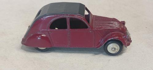 DINKY TOYS FRANKRIJK CITROËN 2CV BORDEAUX REF 24T, Hobby en Vrije tijd, Modelauto's | 1:43, Zo goed als nieuw, Dinky Toys, Ophalen of Verzenden