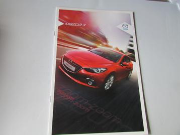MAZDA 3, BROCHURE beschikbaar voor biedingen