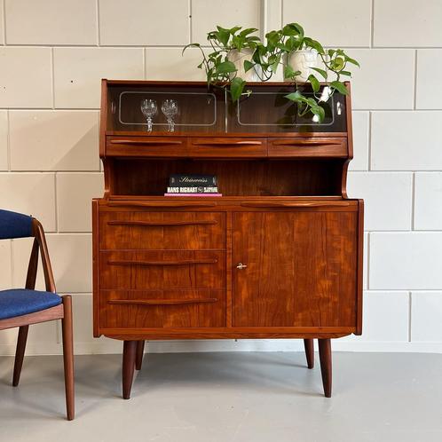- Vintage secretaire, Deens •Gunnar Falsig• -, Huis en Inrichting, Kasten | Secretaires, Ophalen of Verzenden