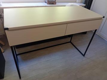 kaptafel of wandtafel met zwart staal nieuw