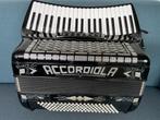 Fraaie Accordiola waaierklavier accordeon . 4 korig .Musette, Accordiola, Gebruikt, Ophalen of Verzenden, 120-bas