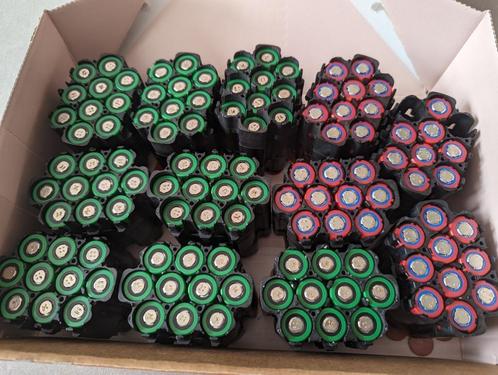Li-Ion Batterijen - 18650 - Premium Merken - UITVERKOOP, Doe-het-zelf en Bouw, Overige Doe-Het-Zelf en Bouw, Gebruikt, Ophalen