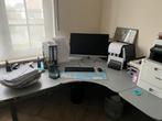 Bureau a vedre, Maison & Meubles, Bureaux, Enlèvement ou Envoi, Électrique, Comme neuf, Bureau