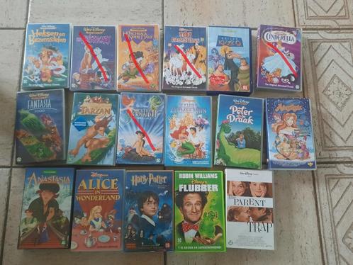 Videocassettes Disney, Plop en andere, Cd's en Dvd's, VHS | Film, Gebruikt, Overige genres, Alle leeftijden, Ophalen