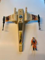 Star Wars - X-Wing Battle Damaged + Luke Pilot - Kenner, Utilisé