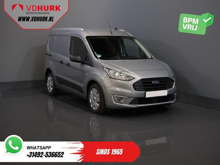 Ford Transit Connect 1.0 BENZINE 100 pk BPM VRIJ! Garantie t, Auto's, Bestelwagens en Lichte vracht, Bedrijf, ABS, Airconditioning