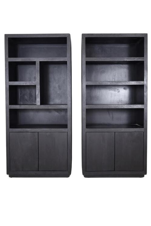 Mango houten vakkenkast(en), Huis en Inrichting, Kasten | Wandmeubels, Nieuw, 200 cm of meer, Minder dan 150 cm, 25 tot 50 cm