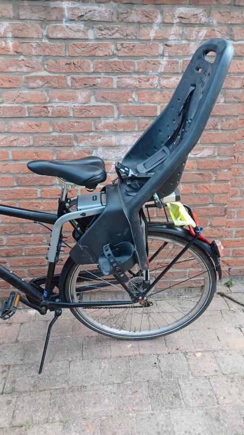 Yepp fietsstoel, Fietsen en Brommers, Fietsaccessoires | Fietsstoeltjes, Gebruikt, Achterzitje, Voetsteuntjes, Ophalen