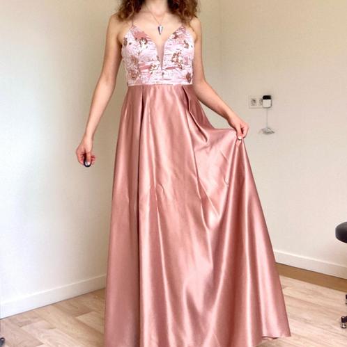 Robe de cérémonie, Kleding | Dames, Gelegenheidskleding, Nieuw, Cocktailjurk, Maat 38/40 (M), Roze, Ophalen