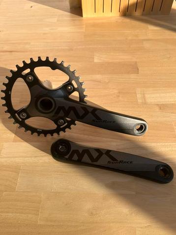 Crankset voor 1x aandrijving - 36T + bracket beschikbaar voor biedingen