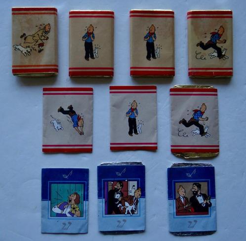 Tintin chocolats mignonettes, Livres, BD, Utilisé, Enlèvement ou Envoi