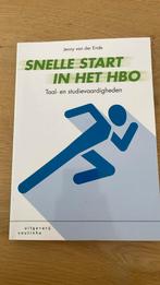 Jenny van der Ende - Snelle start in het hbo, Livres, Livres scolaires, Comme neuf, Envoi, Jenny van der Ende, Néerlandais