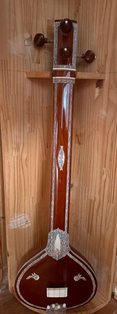 Tampura de voyage, Musique & Instruments, Instruments à corde | Autre, Comme neuf, Enlèvement ou Envoi