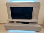 Tv kast met verlichting en lades, Huis en Inrichting, Kasten |Televisiemeubels, Ophalen, Zo goed als nieuw