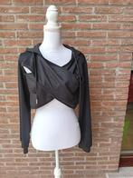 Leuke hoodie - bolero maat XL, Zwart, Maat 42/44 (L), Ophalen of Verzenden, Zo goed als nieuw