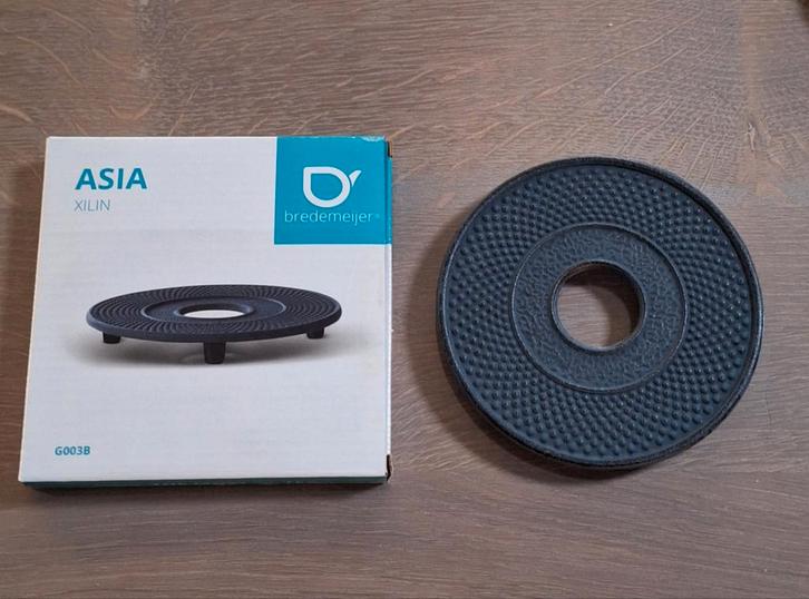 Bredemeijer Xilin Onderzetter Gietijzer, Huis en Inrichting, Woonaccessoires | Onderzetters, Nieuw, Glas of Kopje, Ophalen of Verzenden