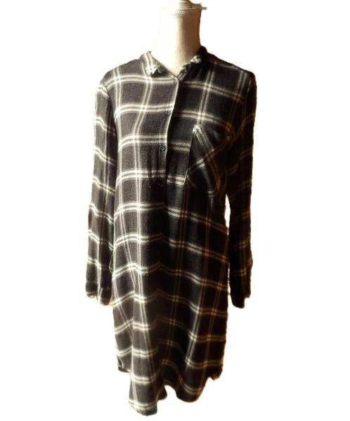 (78)- robe femme t.38 noire et blanc, Kleding | Dames, Jurken, Zo goed als nieuw, Maat 38/40 (M), Zwart, Onder de knie, Ophalen of Verzenden
