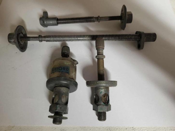 Myford ML7 metrische spindels en oildripfeeders/oliepotjes, Doe-het-zelf en Bouw, Draaibanken, Gebruikt, Metaaldraaibank, Ophalen of Verzenden