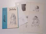BD Illustration - Portfolio Alizée - Silhouet Delaby Neuf, Eén stripboek, Nieuw, Ophalen of Verzenden, Philippe Delaby
