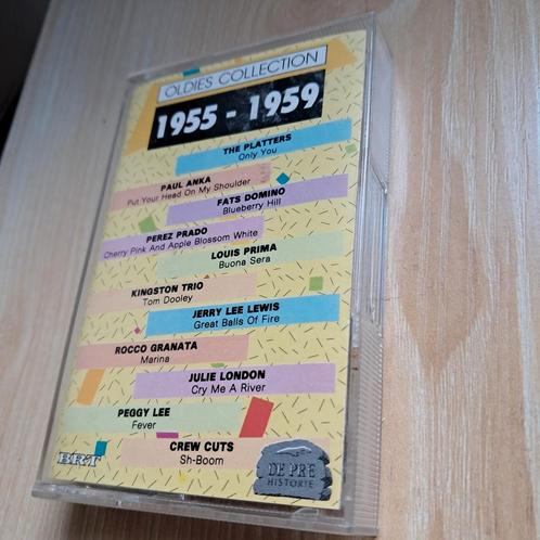 Oldies Collection 1955-1959 De Pre Historie cassette, Cd's en Dvd's, Cd's | Pop, Gebruikt, Ophalen of Verzenden
