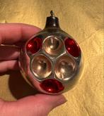 Ajeko zeldzame grote 6 cm putjes kerstbal Z4, Ophalen of Verzenden, Gebruikt