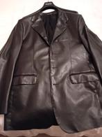 olivier strelli vest zwart leder, Kleding | Heren, Ophalen of Verzenden, Nieuw, Maat 48/50 (M), Zwart