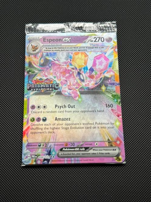 Espeon Ex 034/131 (Promo), Hobby en Vrije tijd, Verzamelkaartspellen | Pokémon, Ophalen of Verzenden