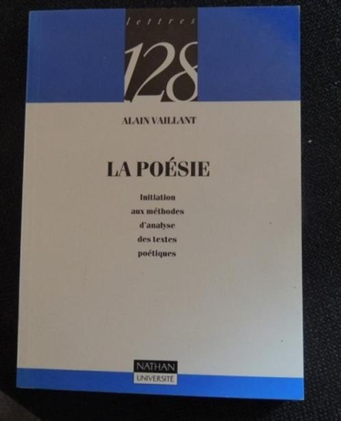 la poésie 128  manuel de synthèse, Livres, Livres d'étude & Cours, Comme neuf, Enseignement supérieur, Enlèvement ou Envoi