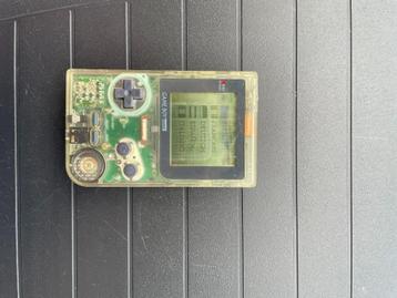 Nintendo gameboy pocket transparent+ WARIOLAND II & III + Re beschikbaar voor biedingen