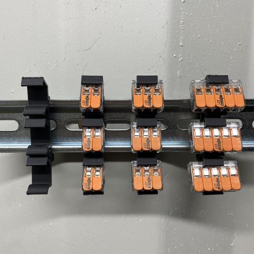 Wago din rail support voor elektriciteitskast, Doe-het-zelf en Bouw, Elektriciteit en Kabels, Nieuw, Ophalen of Verzenden