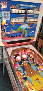 Vintage flipperkast Bowling 300., Verzamelen, Automaten | Flipperkasten, Ophalen, Gebruikt, Mechanisch, Gottlieb