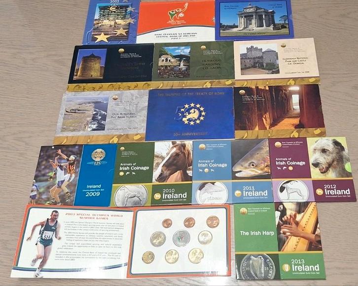 Serie 1 CT A 2 EURO IERLAND BU FDC KMS, Postzegels en Munten, Munten | Europa | Euromunten, Overige waardes, Ierland, Ophalen of Verzenden