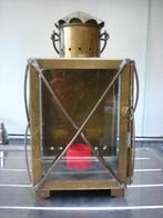koperen lantaarn 3stuks (1 zonder glas), Minder dan 25 cm, Gebruikt, Brons of Koper, Ophalen