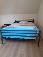 Tweepersoonsbed  140 cm met alle toebehoren, Huis en Inrichting, Slaapkamer | Bedden, Ophalen, 140 cm
