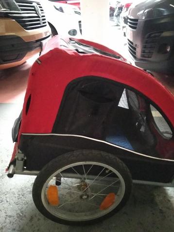 Honden fietskar, Fietsen en Brommers, Fietsaccessoires | Aanhangwagens en Karren, Ophalen, Gebruikt, 20 tot 40 kg