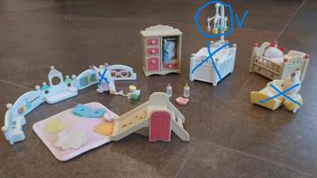 Sylvanian - Chambre de bébé et parc beschikbaar voor biedingen