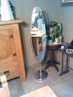 vintage spiegel jaren 1970 uit kleerwinkel, Antiek en Kunst, Ophalen, Ovaal, 150 tot 200 cm