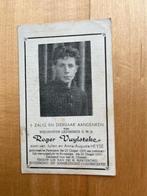 Wielrenner R. Vuylsteke  ° Petegem 1930 + Boezinge 1950, Envoi, Carte de condoléances