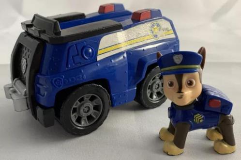 Paw Patrol Chase Patrol Cruiser voertuig en figuur auto set, Kinderen en Baby's, Speelgoed | Actiefiguren, Zo goed als nieuw, Verzenden