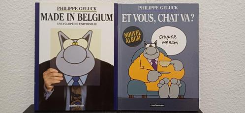 strip Philippe Geluck - Le Chat, Boeken, Stripverhalen, Zo goed als nieuw, Ophalen of Verzenden